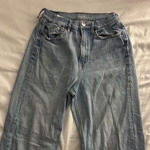 American Eagle Outfitters Women's Denim Straight Leg Jeans